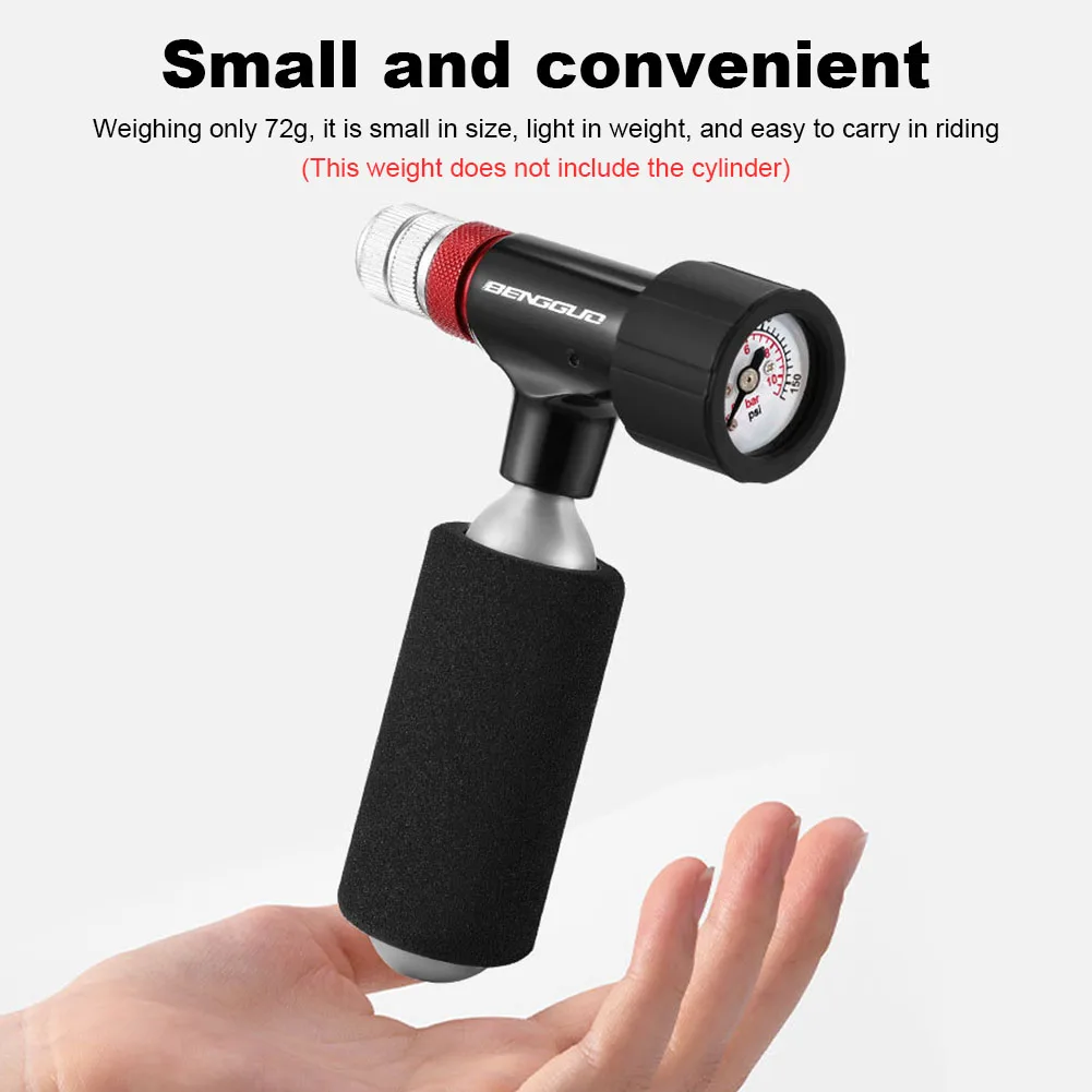 Aluminum Bike Inflator Head for Cycling Tire Repair