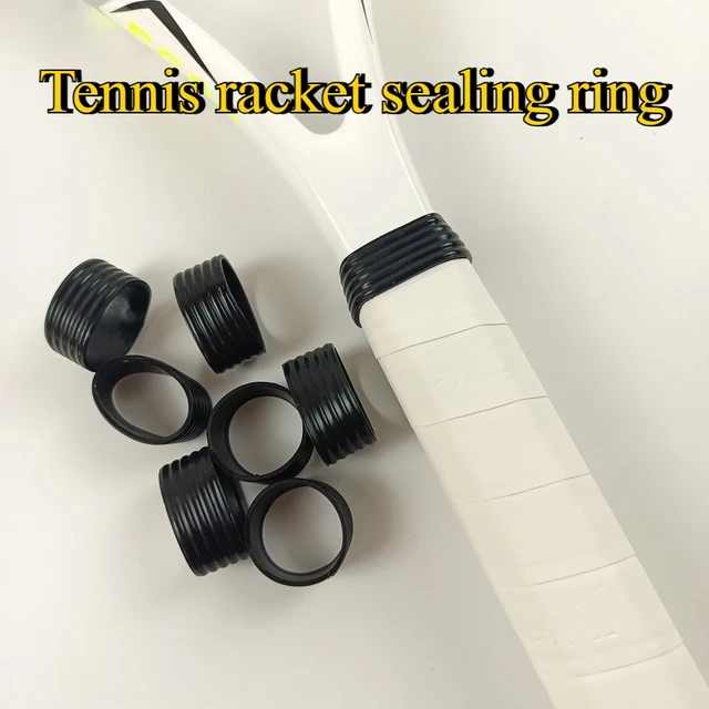 4pcs tennis racket badminton racket grip handle rubber small bundle ring absorbent sweat belt sealing fixing rubber ring 4pcs tennis racket badminton racket grip handle rubber small bundle ring absorbent sweat belt sealing fixing rubber ring