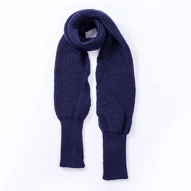 Sciarpa Multifunzionale Con Maniche Per Donna - Scialle Lavorato A Maglia | Coprispalle Bohémien | Autunno/Inverno - Foto 7