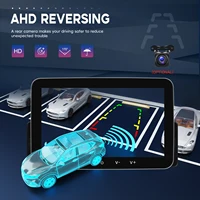 Lecteur multimédia automobile Android Podofo 7 pouces 4+64G 1 Din, CarPlay sans fil, Android Auto, système intelligent pour voiture, navigation GPS, WiFi, BT, autoradio stéréo FM RDS EQ 5