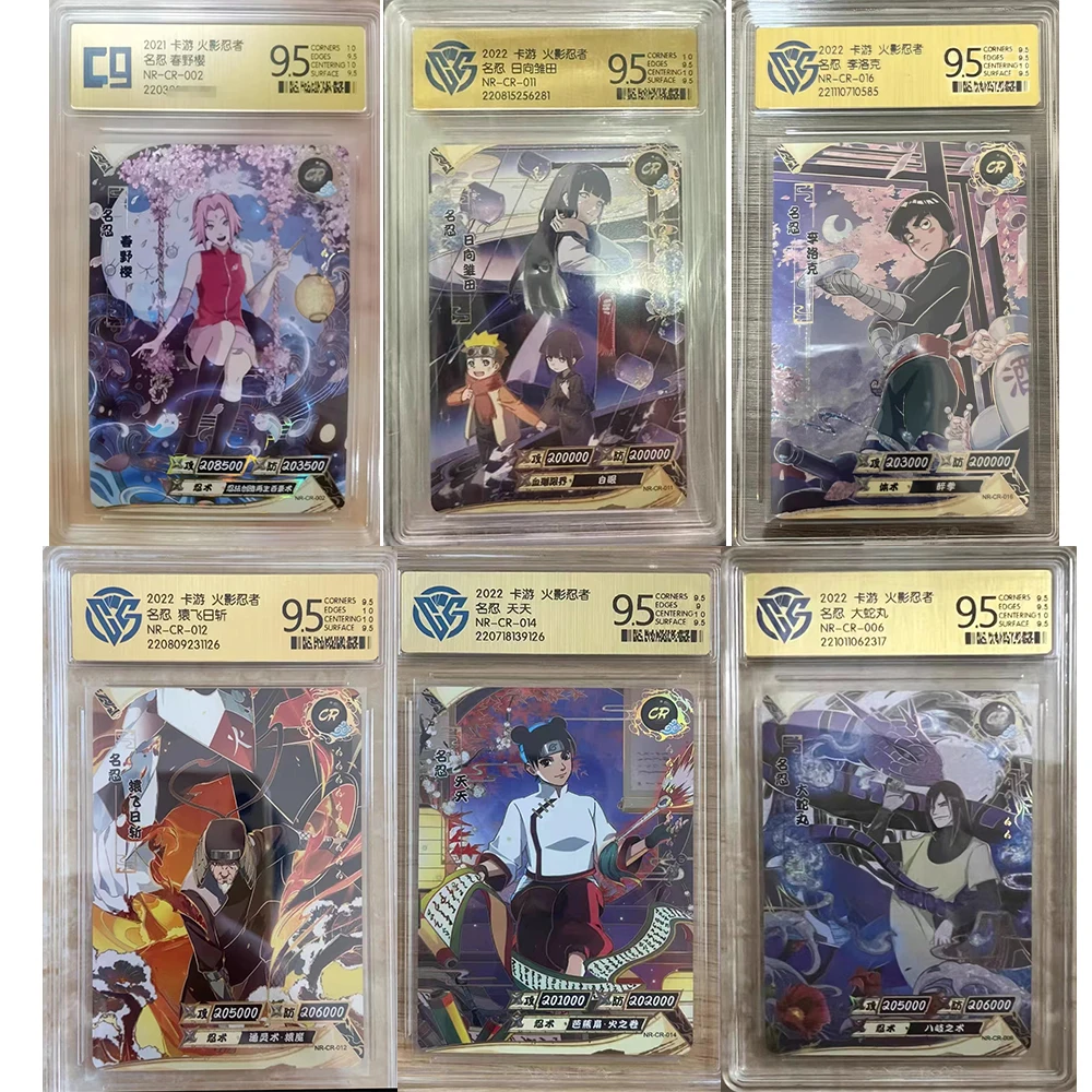 Kayou Naruto Card Rare Cr Card 9.5 Graded Card Rating Collectible Card