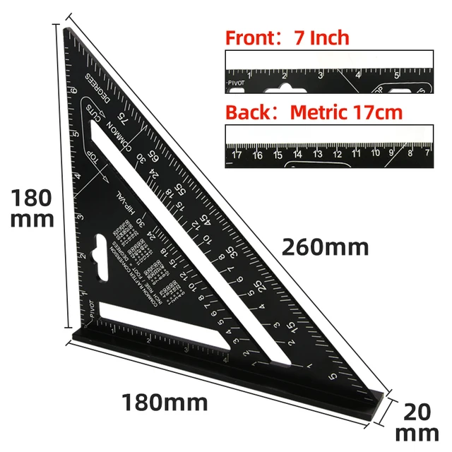 Black Metric Inch