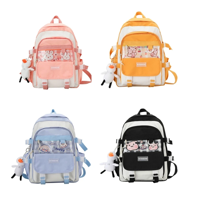 

Backpack Japanese Anime Harajuku School Bag for Women Teenagers Rucksack Student Daypack