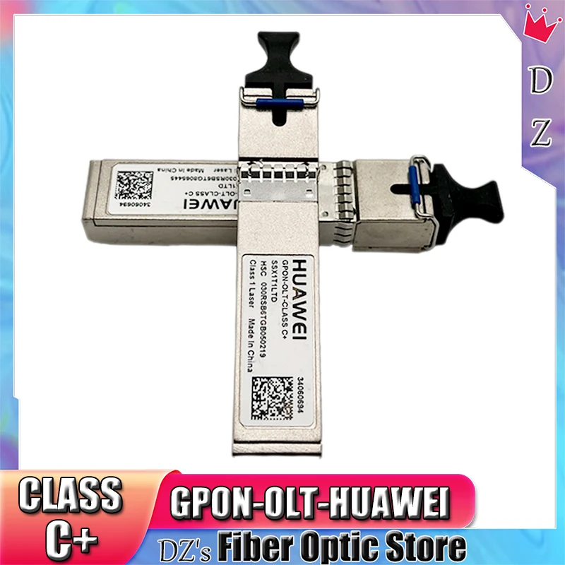2PCS Fiber Optical Converter GPON OLT Class C+ SFP Module FTTH Fiber Module Transceiver Suitable for most types of Huawei OLT