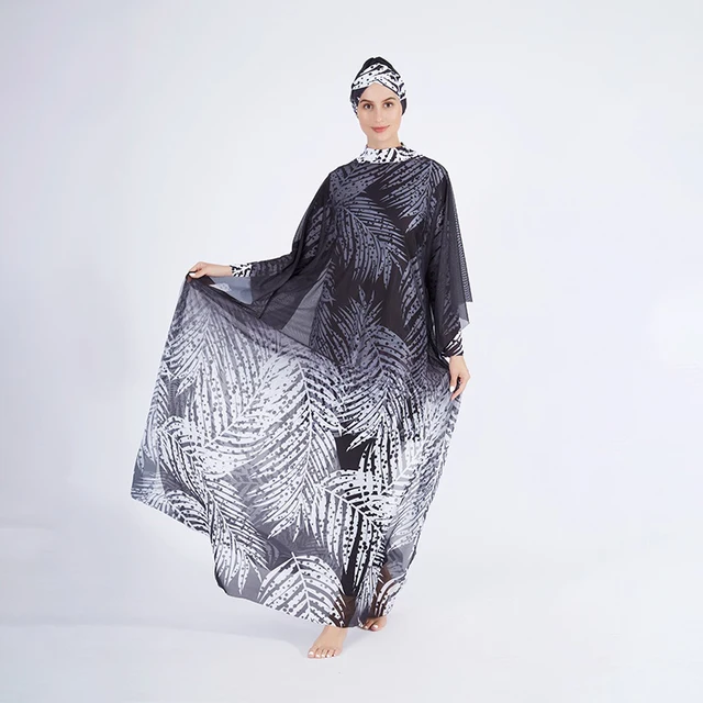 Burkini Muslim Swimwear Hijab Modest Swimsuit Women Islamic Cover Ups