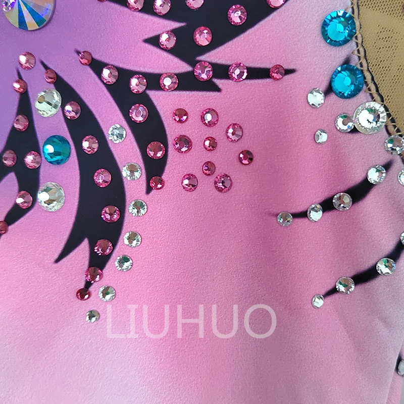 Rhythmic Gymnastics Leotards Girls Competition Performance Leotards Customize