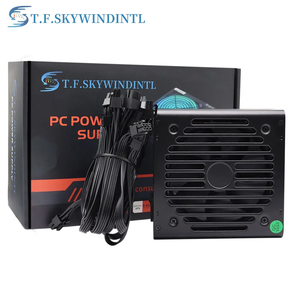 전체 모듈 ATX 700W 전원 공급 장치, 원스텝 설치 80 플러스 골드 인증 110v-220v 전체 전압 듀얼 CPU 지원