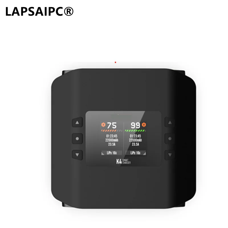 

Lapsaipc for ISDT K4 Lipo Battery Balance Charger Discharger 1-8S AC 400W DC 600Wx2 Smart Charger