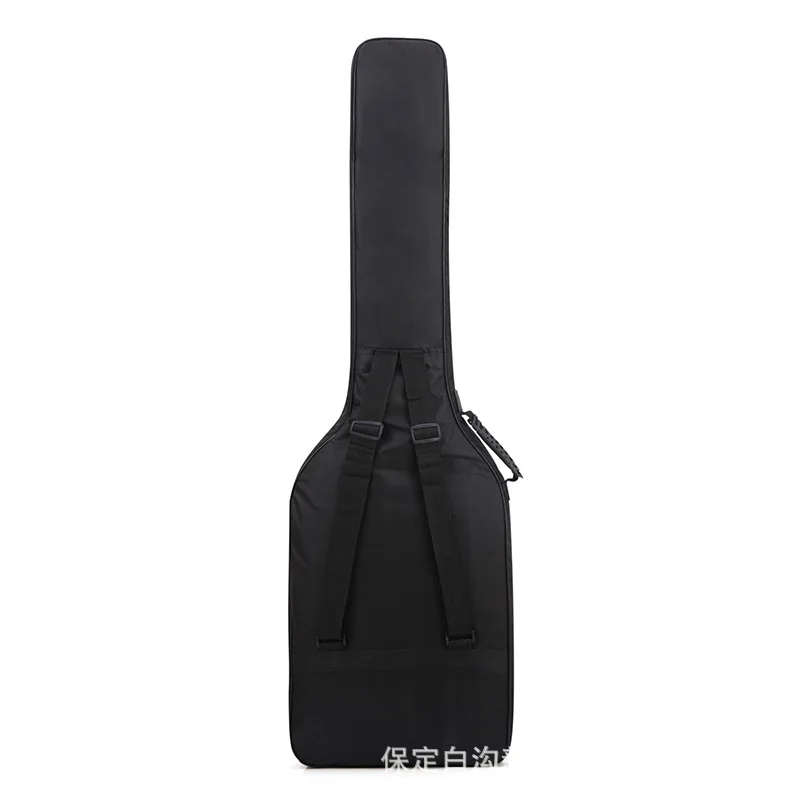 Waterproof Electric Bass Case Double Strap Padded Black Electric Guitar Case Backpack Shoulder Strap Instruments Guitar Bag
