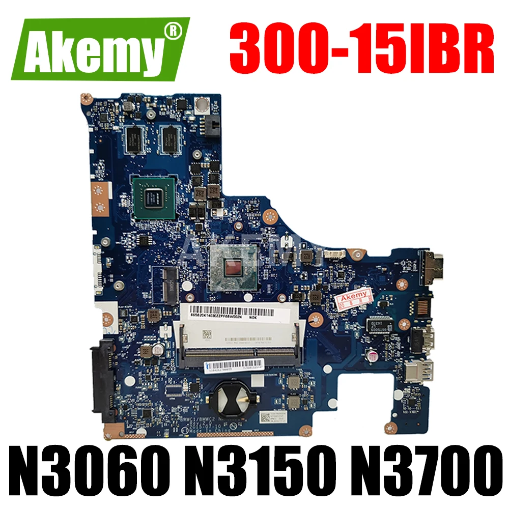 Фото Новинка материнская плата BMWC1/BMWC2 для ноутбука LENOVO 300-15IBR с процессором N3050 N3060 N3150