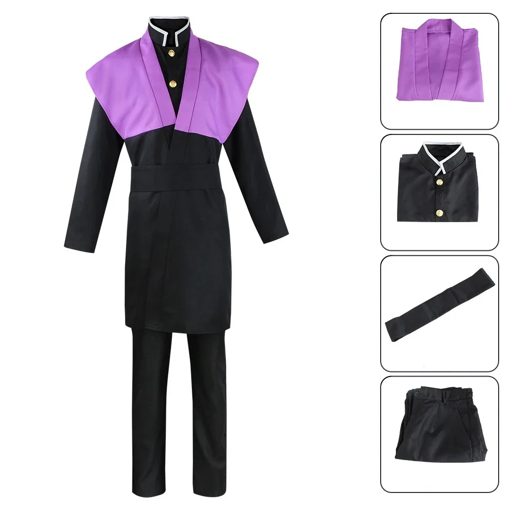Genya Shinazugawa Kimetsu no Yaiba cosplay costume