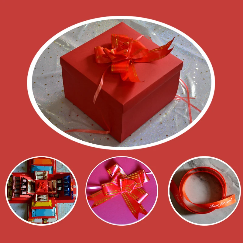 Caja Sorpresa Explosiva Con 10 Tarjetas - Regalo Emergente Para Cumpleaños, San Valentín, Aniversario - Incluye Sobres Para Dinero O Mensajes