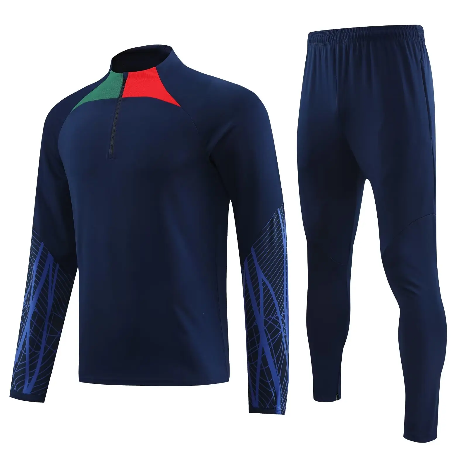 American Men and Kids sports set Football Fans Jacket Training wear games Jerseys football Kit Tops and trousers Leisure coach