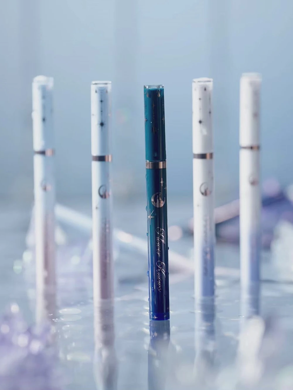 Flower Knows Moonlight Mermaid Waterproof 24H Wear Vegan Smudge Proof Liquid Eyeliner 0.5g Cruelty Free Makeup Viral Waterproof
