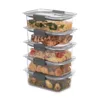 Clear Tritan Plastic Sealed Container Food Storage Containers Food Preservation Box Free Shipping Kitchen Storage & Organization 1