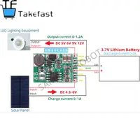 Chargeur de batterie au lithium, carte de déchargeur, convertisseur DC DC, Boost Tech pour bricolage, alimentation mobile solaire, 3.7V, 4.2V, 5V, 6V, 9V, 12V 6