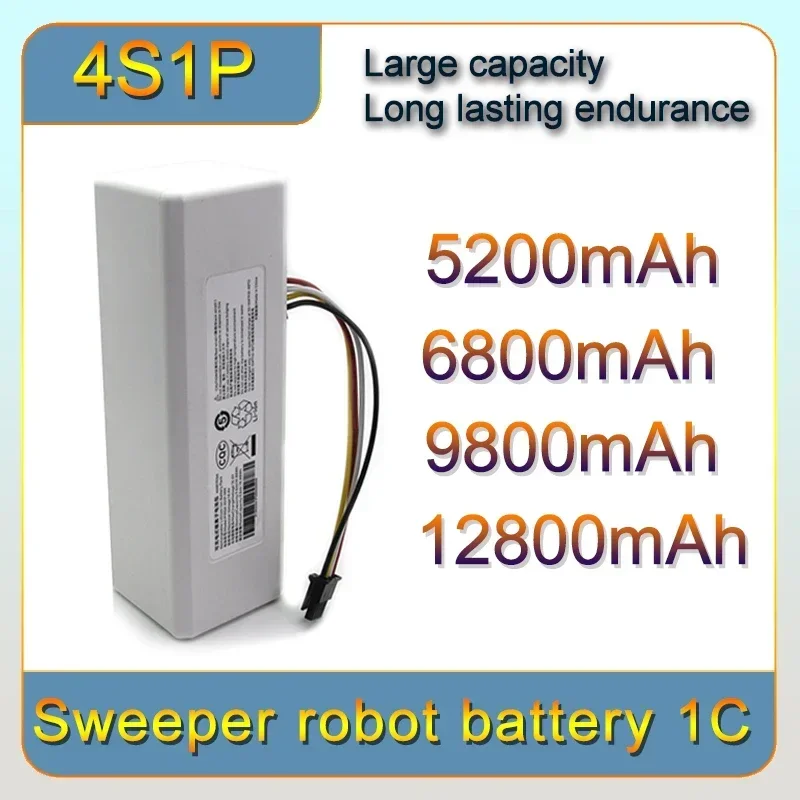 

14.4V 5200mAh ----12800mAh robot vacuum cleaner suitable for Xiaomi Mi Jia 1C STYTJ01ZHM robot vacuum cleaner 1C battery