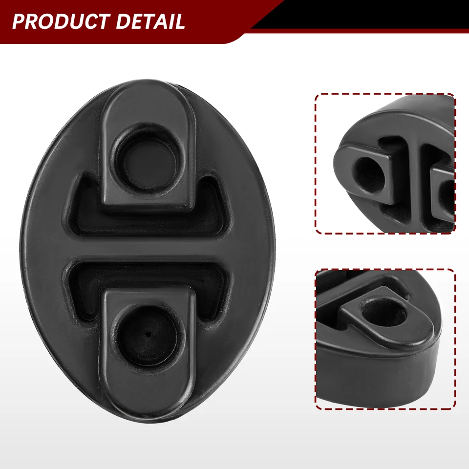 2x Car Muffler Exhaust Pipe Mounting Bracket Hangers - View #12