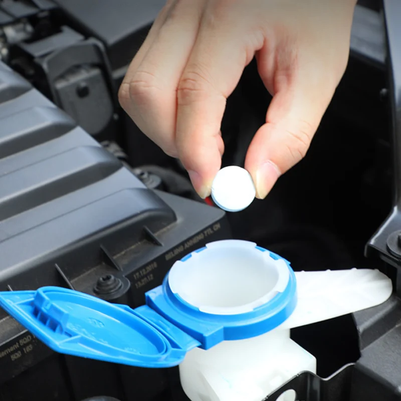 Effervescent Tablet Windshield Cleaner – Glass Water Dust Remover