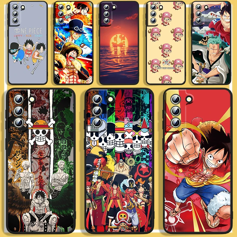 Casetify Cartoon Rufy Custodia Per Telefono Monopezzo Per Samsung S8 S9 S10 S20 S21 S22 Plus 4G S10E 5G Lite Ultra Fe Black Cover Funda