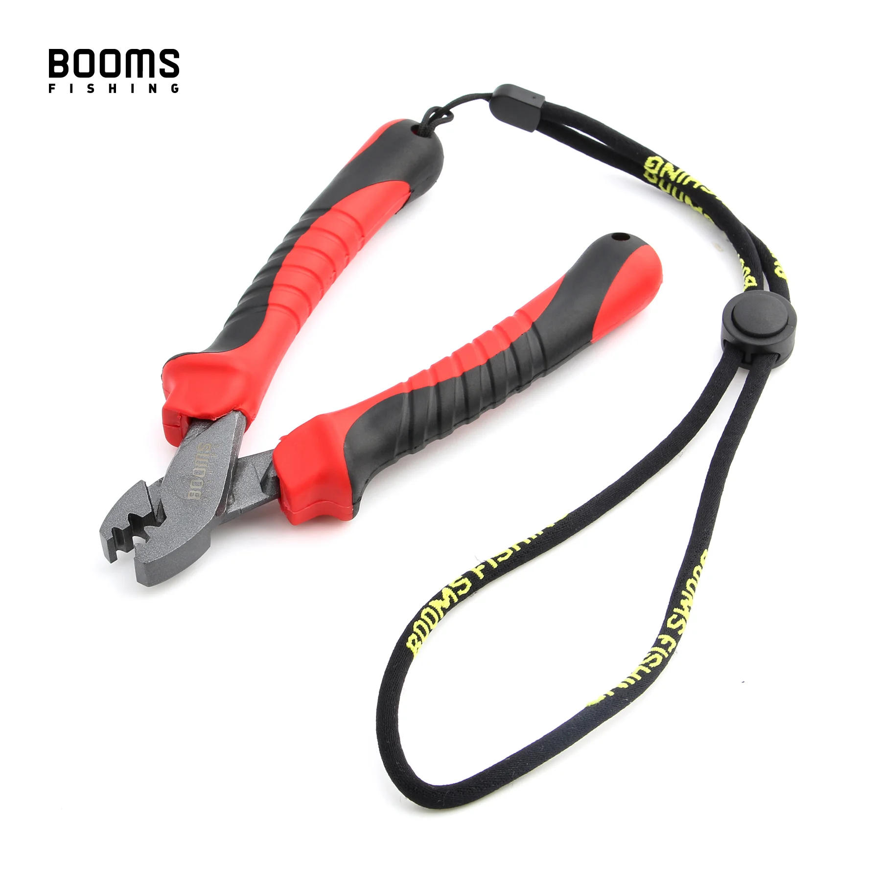 Description Picture 3 of itemBooms Fishing CP2 Fishing Crimp Pliers for Single Barrel Socket Tools Portable Lightweight Non-slip Handle with Lanyard
