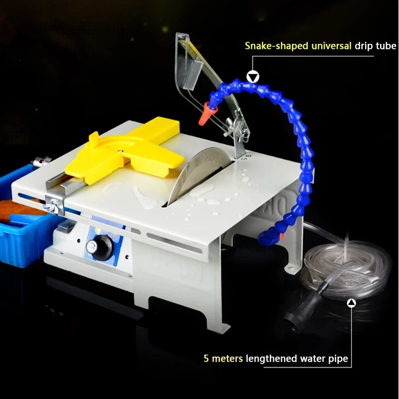 220V Multifunction Grinding Polishing Machine Mini Table Saw Stone Polisher Jade Engraving Machine Portable Jade Cutting