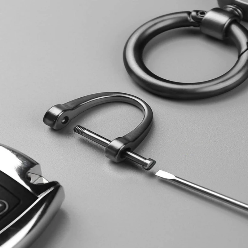 1 suède sleutelhanger voor Audi