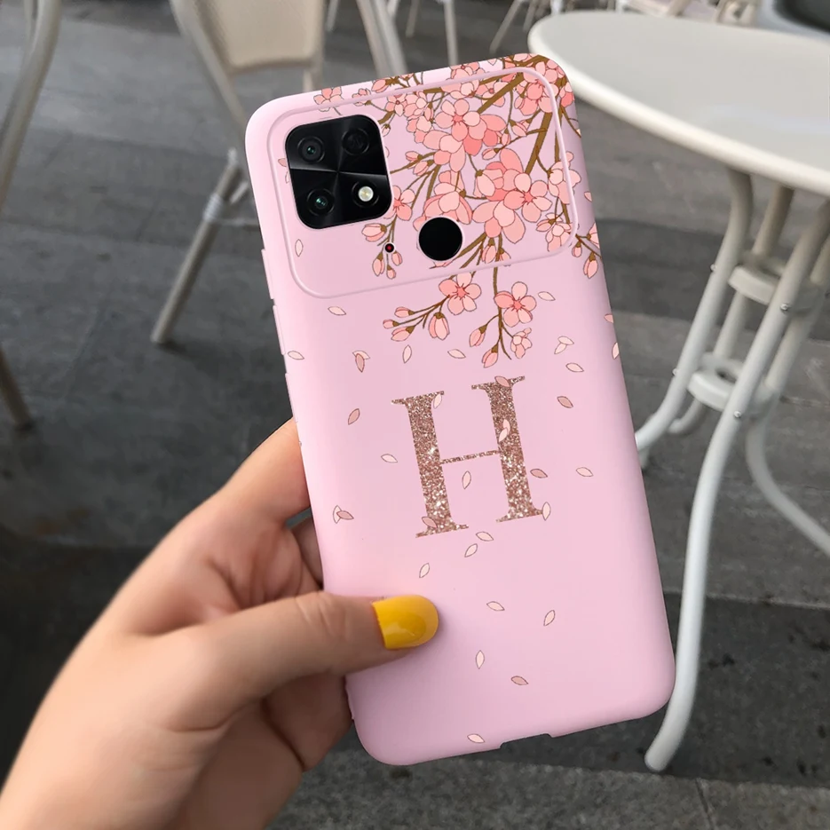 Cute Crown Letters Soft Silicone Phone Case - 6.71 Protective Cover with Bumper