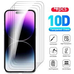 4-Pack Tempered Glass Screen Protector Case - Premium Protection for iPhone 16e (4PCS Tempered Glass)
