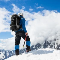 Naturehike Down Pants Double Side Zipper Warm Duck Down Pants Outdoor Winter Windproof Waterproof Pants 20D/400T Nylon 700FP 2