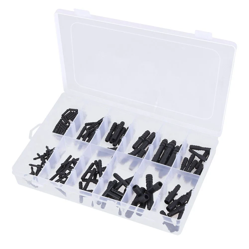 Auto-Schlauchverbinder-Sortiment, Reduzier-Set, gerade T-Stück-Anschlüsse aus Kunststoff für Kühlsysteme, Kraftstoffsysteme – Detail 10
