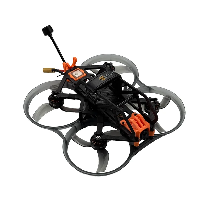 다윈FPV HULK-III 미니 IP67 방수 FPV 드론 (4K/1080P HD 카메라, 장시간 지속 배터리, RC 쿼드콥터, O4 Pro 제외)