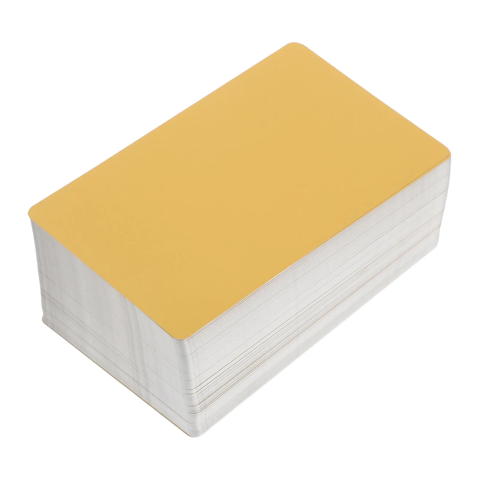 200Pcs 알루미늄 금속 명함 블랭크 레이저 각인 준비 완료된 개인 맞춤형 이름 카드용 매끄러운 표면
