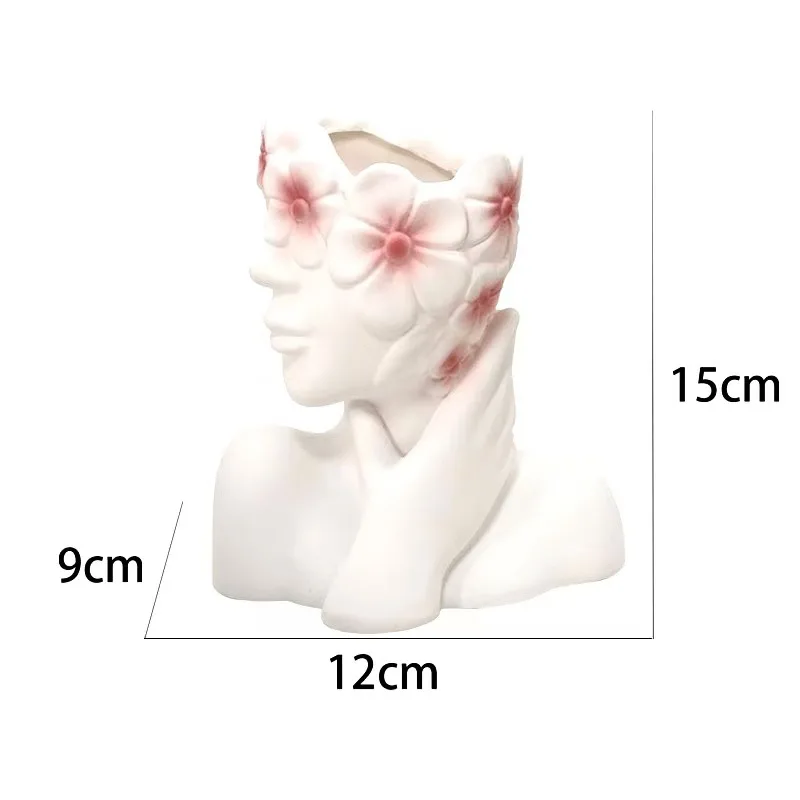 1pc Cute Hands-Shaped Makeup Brush Holder - Vanity Organizer with Polished Finish, Bathroom Countertop & Desktop Storage