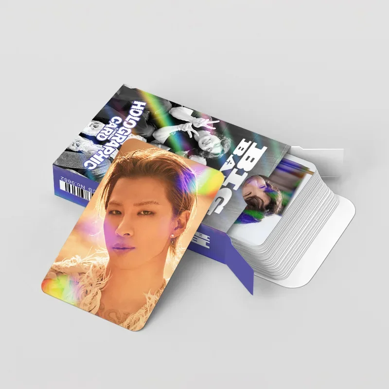 BIGBANG Mini Album Laser Cards 124pcs Holographic K-pop Fan-Made