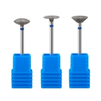 1Pc Diamond Nail Drill Bit Milling Cutter For Cuticle Clean Gel Overflow Removal Manicure Pedicure Tool 2