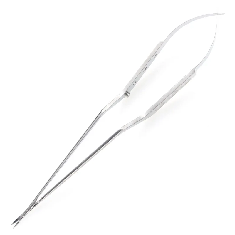 Stainless steel gun-shaped scissors microsurgery extracerebral neurosurgery fine reed tissue cutting ophthalmic scissors 6