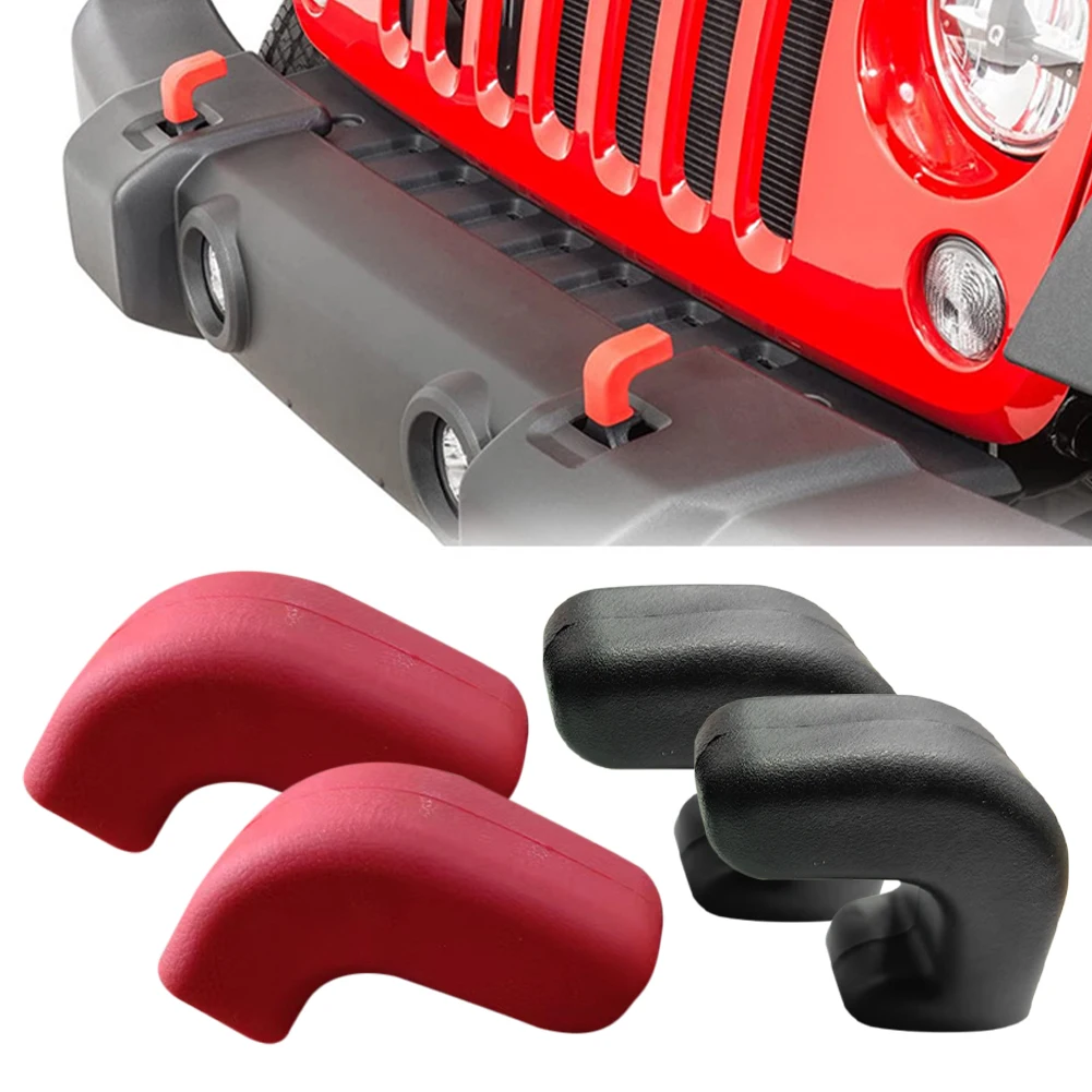 

1 пара, передний бампер для Jeep Wrangler JK JL Gladiator JT 2007-2023