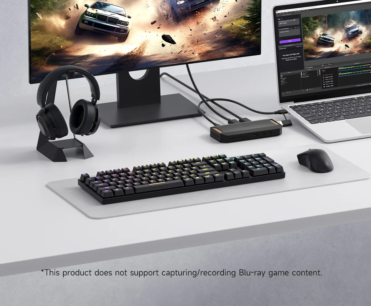 Hagibis Professional Video Capture Card 4K60 HDR