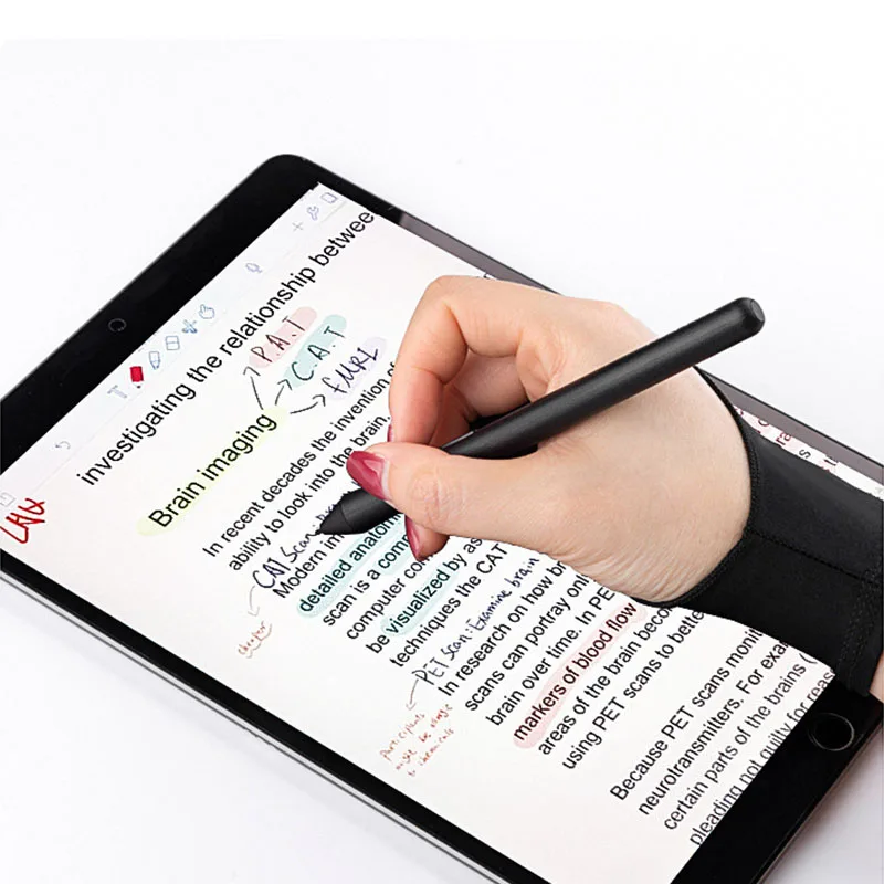 Tablet Gloves Drawing Gloves Left Hand Drawing Glove Paint Digital Graphic Tablet Glove for Drawing Glove 6