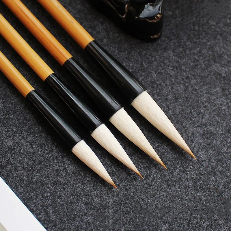 

Regular Script Multiple Hair Brush Set Running Official Script Calligraphy Writing Brush Landscape Chinese Painting Coloring Pen