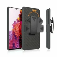 2in1 Armor Shockproof Case for Samsung Galaxy S25 S23 S22 S21 Plus S24 Ultra S21 S10 S10E S9 Sport Waist Belt Clip Phone Cover 2