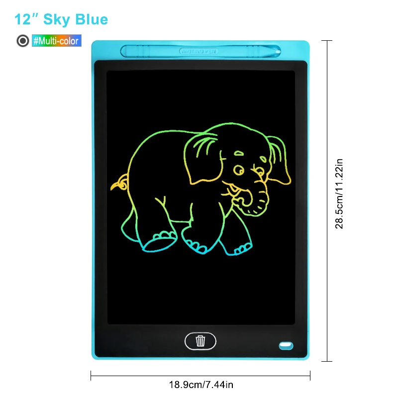 Colorful LCD Drawing Board for Kids – Electronic Writing and Painting Pad, Creative Toy for Children