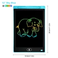 12 Inch Sky Blue