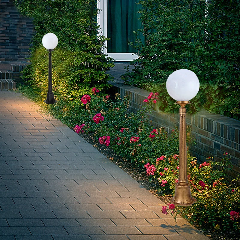 Lampada Solare Da Giardino Green Blue – Sfera Terra 20 Cm, Luce Bianca Per Vialetti E Aiuole, Impermeabile E Ricaricabile