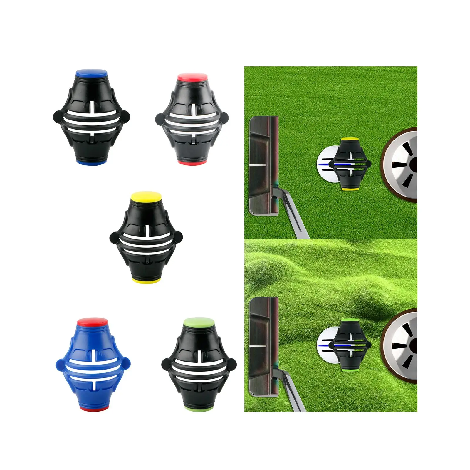 Top Quality 360 Degree Golf Ball Liner Drawing Alignment Tool, Golf Ball Marker