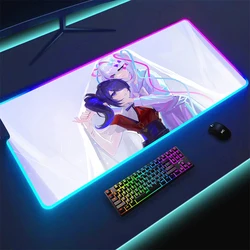 Oversized RGB LED Gaming Mouse Pad with Vibrant Design and Extended Surface (35.4x15.7in) - RGB 350x250x3mm (CC05350)