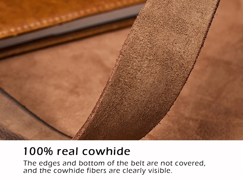 MEDYLA Männer Gürtel Legierung Pin Schnalle Erweiterte Leder Gürtel Jeans Casual Original Rindsleder Bund Jugend gürtel Handgemachte MD567 – Detail 12