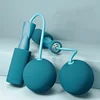 Cordless Jump Rope With Heavy Balls Sports Fitness Training Bodybuilding Exercise Rapid Speed Skipping Rope Home Gym Equipment 6