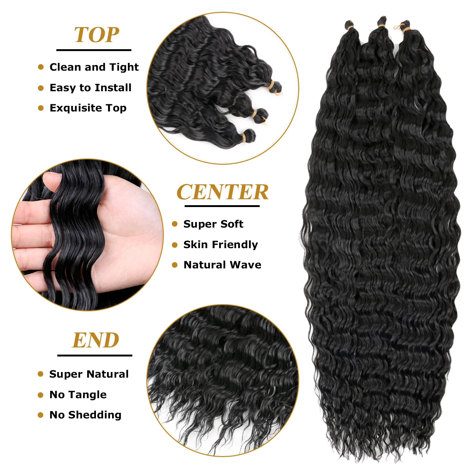 Рисунок 4 - Косички для наращивания волос